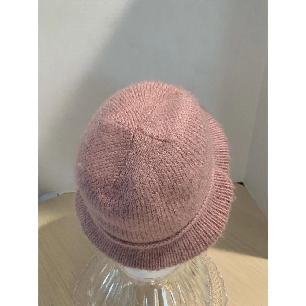 Vintage Blush Pink Bucket Cloche Hat Women’s One Size 22